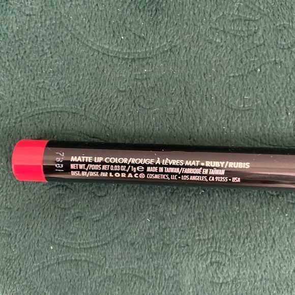NWB LORAC Pro Matte Lip Color - Ruby - Picture 6 of 10